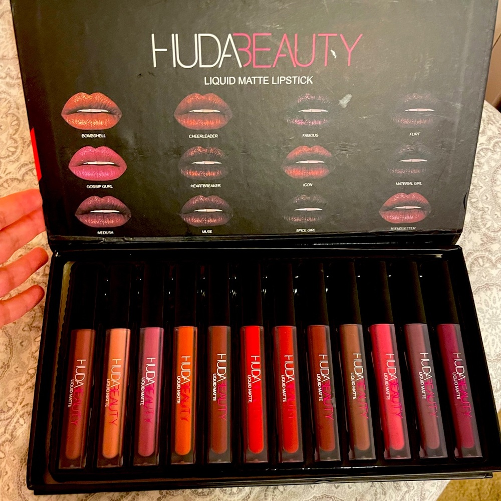 HUDABEAUTY Cosmetics liquid matter lipstick, brand new!